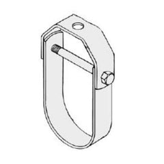 HANGERS HANGERS 11SS0150 1-1/2 Inch IPS T-304 Stainless Steel Standard Clevis Hanger