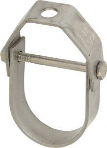HANGERS HANGERS 11SS0150 1-1/2 Inch IPS T-304 Stainless Steel Standard Clevis Hanger