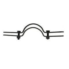 HANGERS HANGERS 50B0400 Standard Plain Riser Clamp 4 Inch IPS