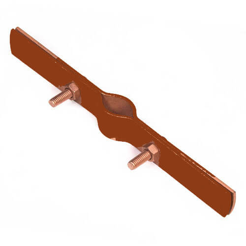 HANGERS Hangers 50CTI0300 3-Inch Copper Epoxy Coated Riser Clamp
