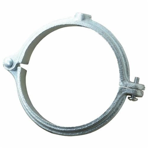 HANGERS HANGERS 41HG0400 Split Ring Hanger, Electro-Galvanized, for 4 in. Pipe