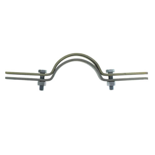 HANGERS Hangers 50G0400 Riser Clamp Standard Electro Galvanized 4 Inch IPS