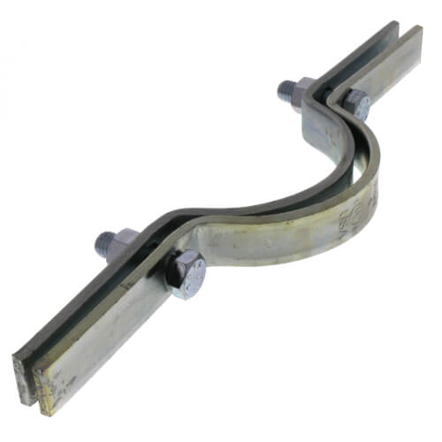 HANGERS Hangers 50G0400 Riser Clamp Standard Electro Galvanized 4 Inch IPS