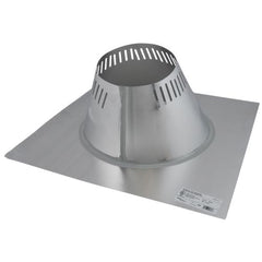 HART & COOLEY HART & COOLEY 6TLCF6 6-Inch TLC All Fuel Vent Adjustable Roof Flashing with Storm Collar