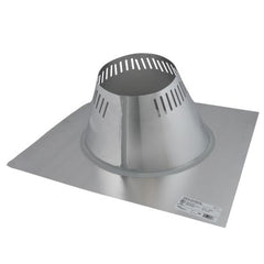 HART & COOLEY HART & COOLEY 6TLCF6 6-Inch TLC All Fuel Vent Adjustable Roof Flashing with Storm Collar
