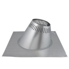 HART & COOLEY HART & COOLEY 6TLCF6 6-Inch TLC All Fuel Vent Adjustable Roof Flashing with Storm Collar
