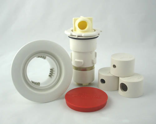 HAYWARD Hayward 006502471401 Pool Valet Retro Single Head Kit White
