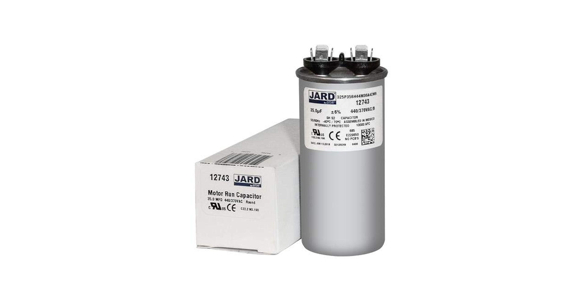HEATINGVARIOUSMFG-GENERIC HEATINGVARIOUSMFG-GENERIC 4MFD-440V Run Capacitor