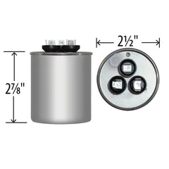 HEATINGVARIOUSMFG-GENERIC HEATINGVARIOUSMFG-GENERIC 4MFD-440V Run Capacitor