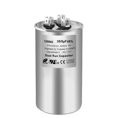 HEATINGVARIOUSMFG-GENERIC HEATINGVARIOUSMFG-GENERIC 40/5MFD-440V Dual Run Capacitor
