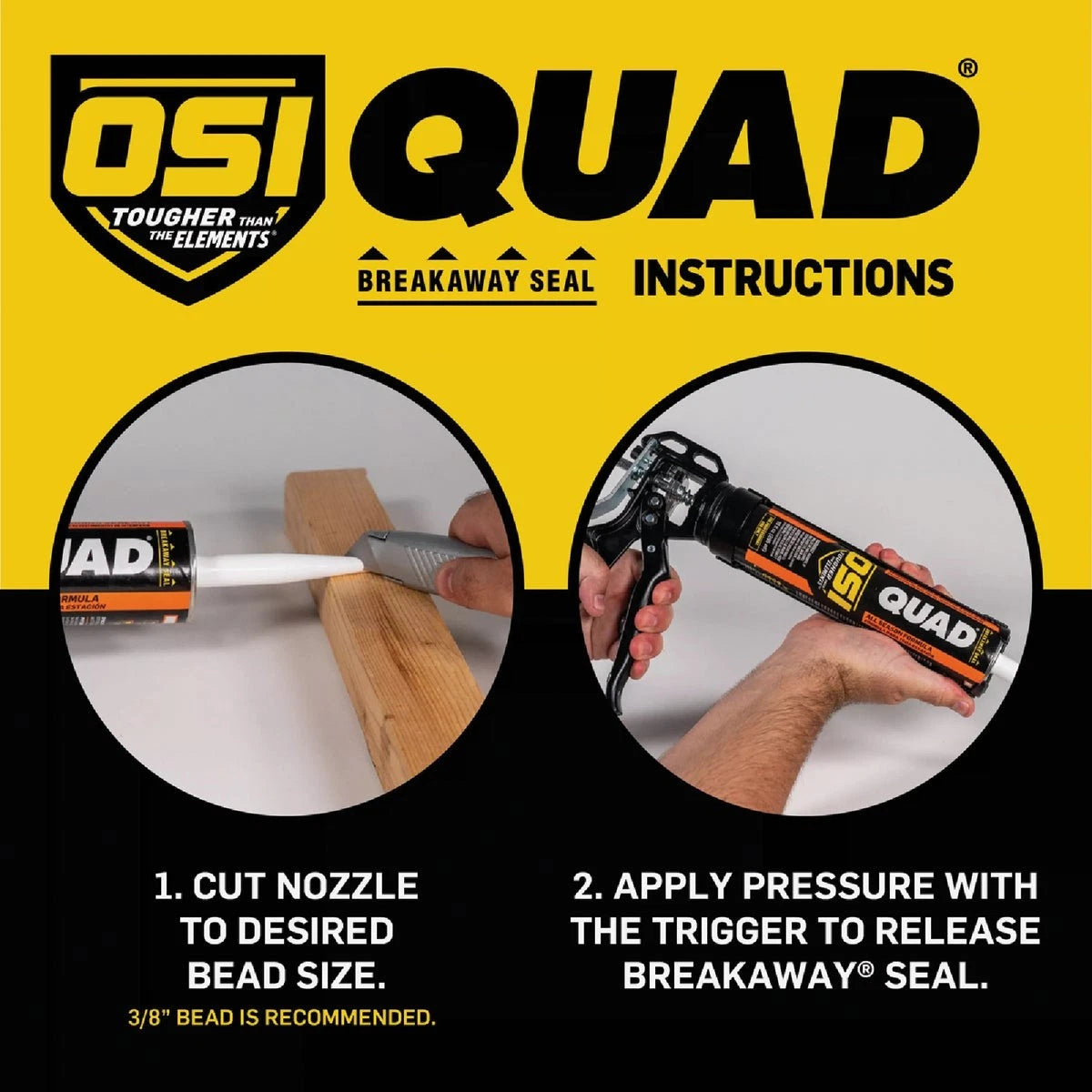 HENKEL HENKEL 1637251 HENKEL OSI Quad Gray 517 Advanced Formula Sealant