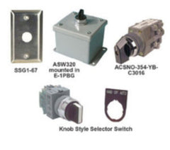 IDEC IDEC ASD211NU Selector Switch 10 Amps 2-Position 1NO-1NC