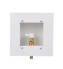 IPS CORPORATION IPS Corporation MIB4AB Ice Maker Outlet Box with Quarter-Turn Valve