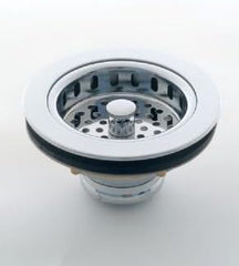 JACLO JACLO 2806-WH Brass Duo Strainer for Kitchen Sink