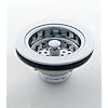 JACLO JACLO 2806-WH Brass Duo Strainer for Kitchen Sink