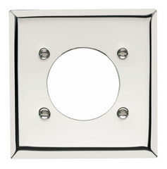 LEGRAND LEGRAND PASS & SEYMOUR S3862-C 2-Gang Chrome Power Outlet Wall Plate
