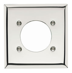 LEGRAND LEGRAND PASS & SEYMOUR S3862-C 2-Gang Chrome Power Outlet Wall Plate