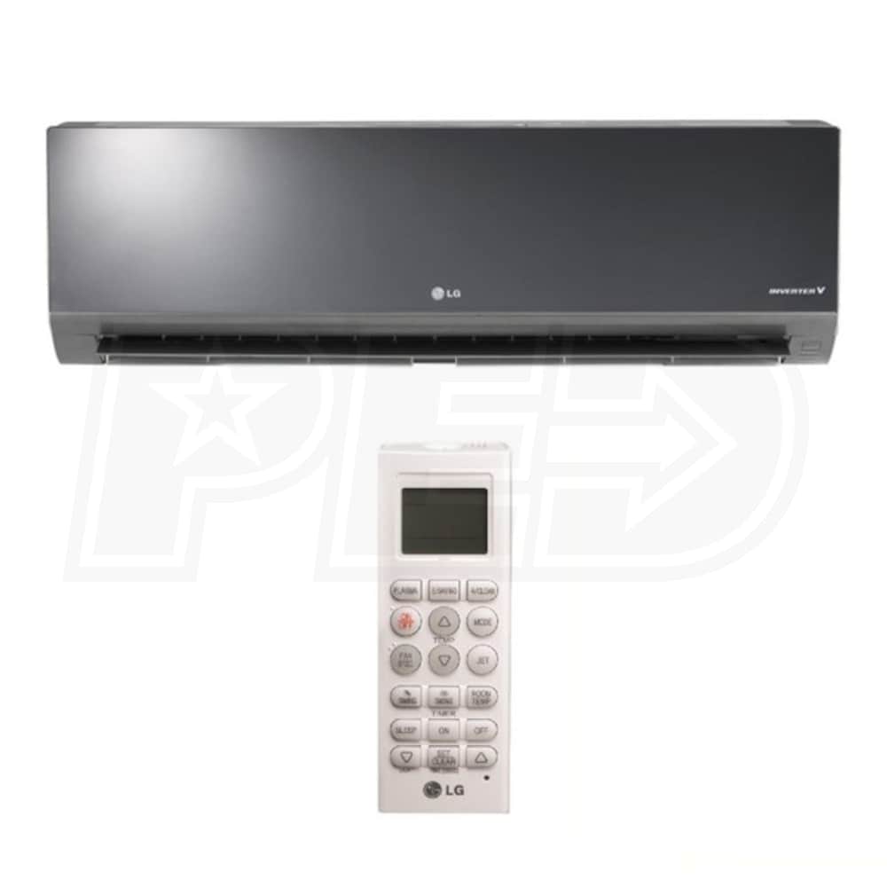 LG LG LAN090HSV4 Art Cool Mirror 9K BTU Wall Mounted Unit