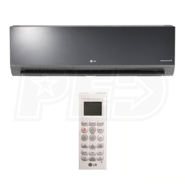LG LG LAN090HSV4 Art Cool Mirror 9K BTU Wall Mounted Unit