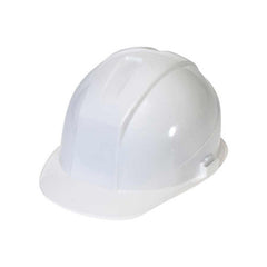 LIBERTY LIBERTY 1404R-W Durashell White Hard Hat with Ratchet Suspension