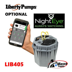 LIBERTY LIBERTY lib405a Liberty Pumps 405/A - 1/2 HP High-Temperature Commercial Sink/Drain Pump System (2) w/ Alarm