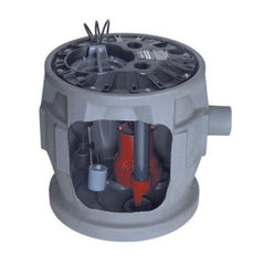 LIBERTY LIBERTY lib405a Liberty Pumps 405/A - 1/2 HP High-Temperature Commercial Sink/Drain Pump System (2) w/ Alarm
