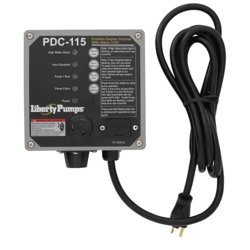 LIBERTY LIBERTY PDC-115 Indoor Duplex Pump Control System