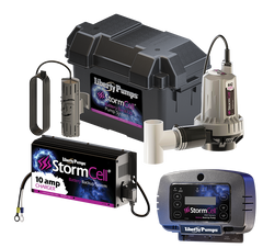 LIBERTY LIBERTY LIBPC45744210A Sump Pump Combo System Primary and Backup