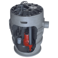 LIBERTY LIBERTY P372LE52 Simplex Sewage Package with LE52M Pump