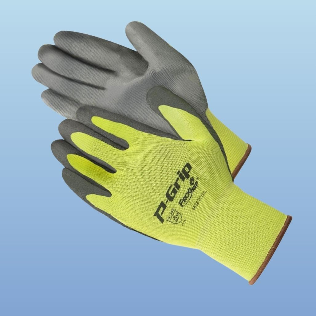 LIBERTY LIBERTY SP4639G-M-DZ Gray Nylon/Polyester Shell Gloves Power Medium