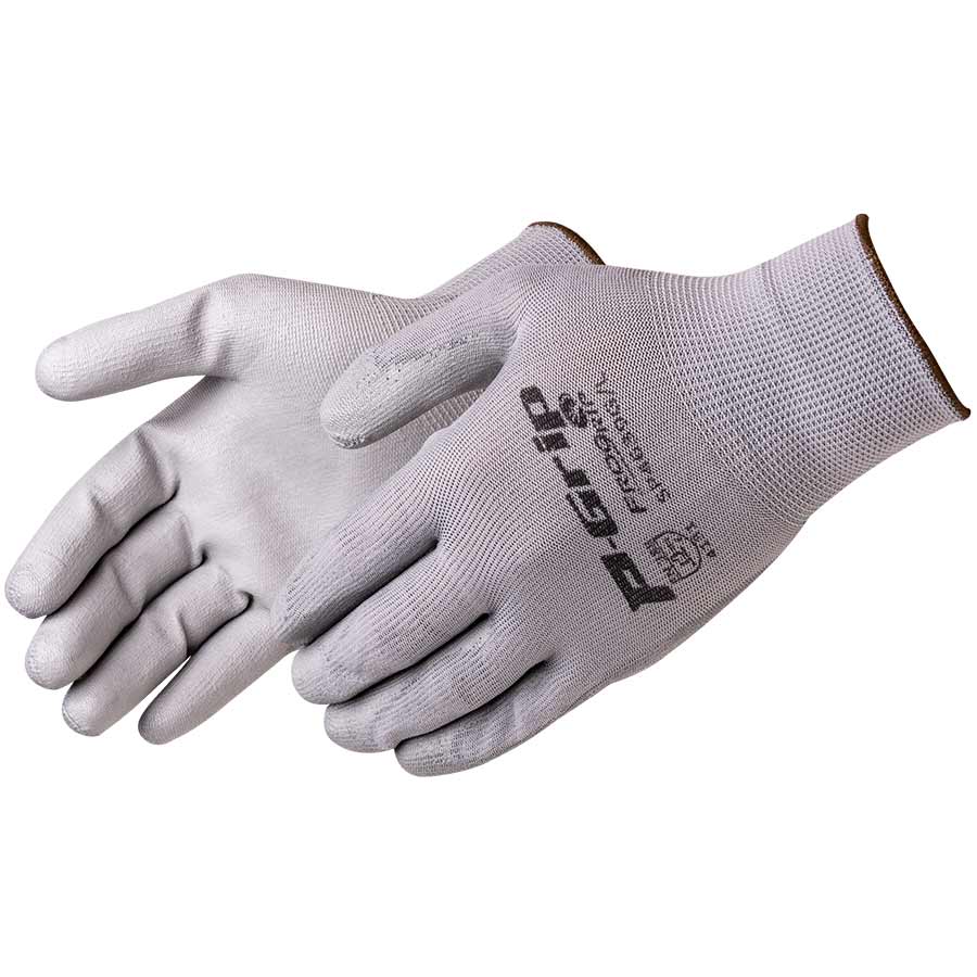 LIBERTY LIBERTY SP4639G-M-DZ Gray Nylon/Polyester Shell Gloves Power Medium