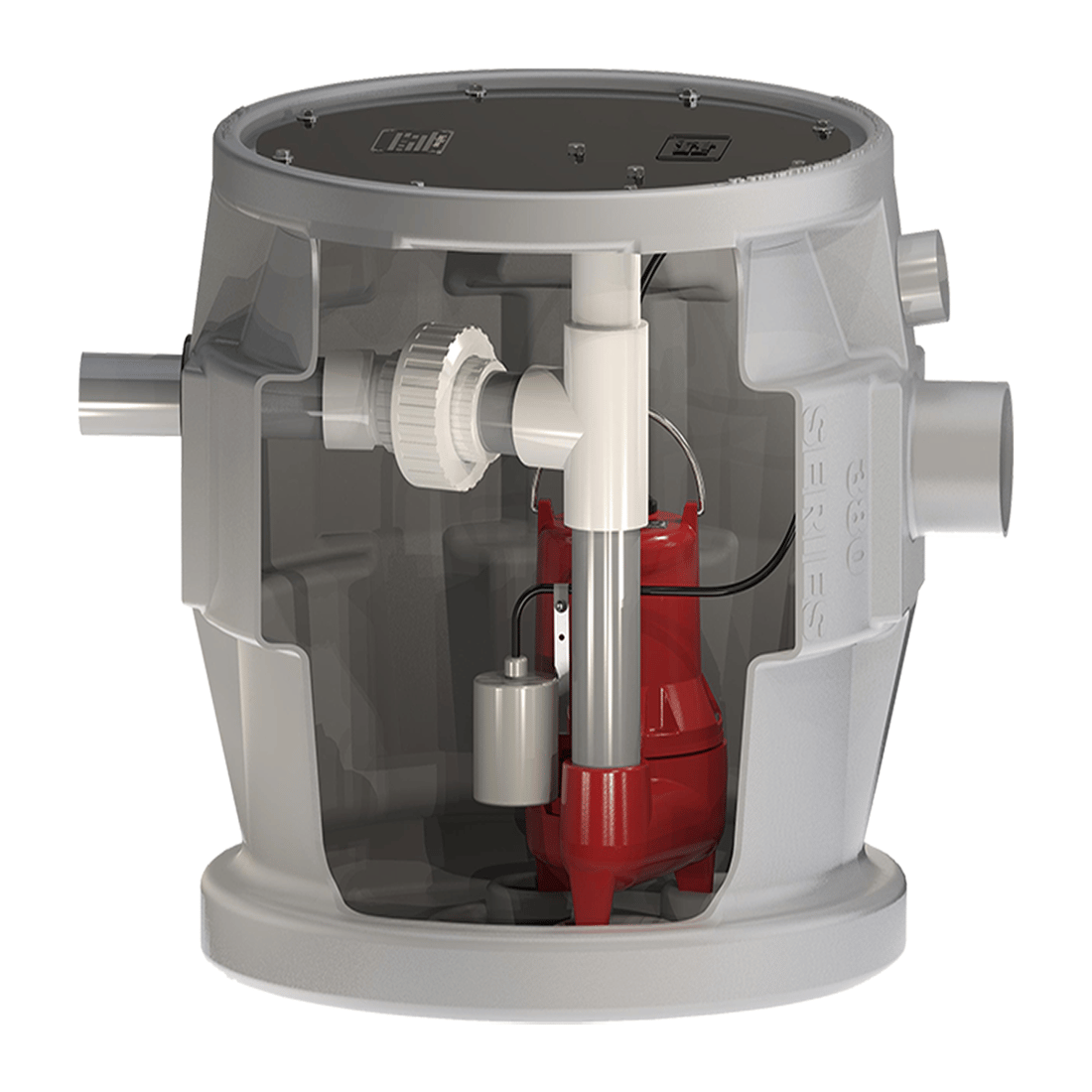 LIBERTY LIBERTY P382LE51SD-2/A2W Pro380 Series Sewage Pump System