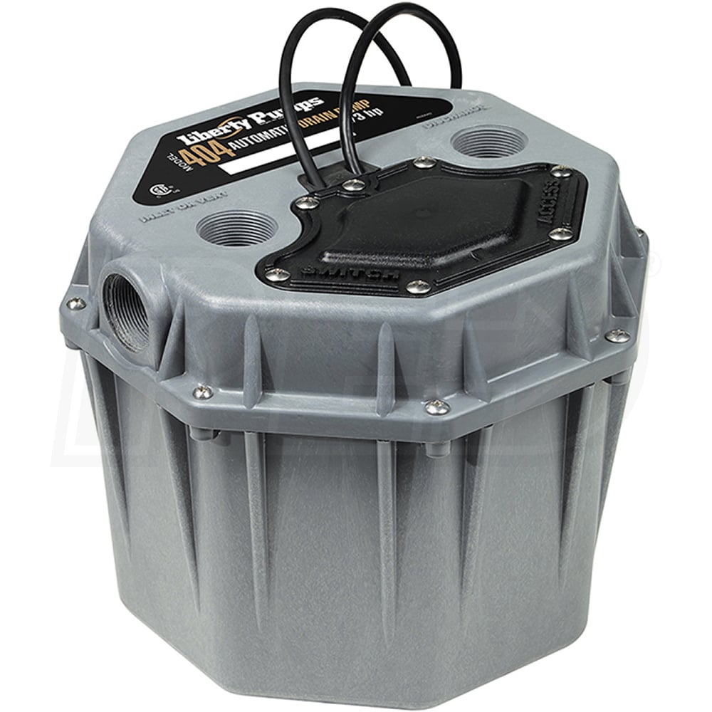 LIBERTY LIBERTY lib404/A Liberty Pumps 404/A 1/3 HP Compact Drain Pump System
