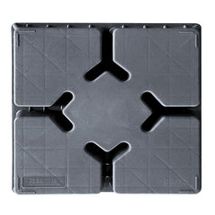 LID CORPORATION LID CORPORATION 18048BS E-Z Stack Equipment Pad Black