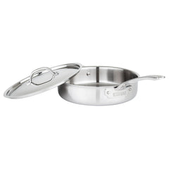 LID CORPORATION LID CORPORATION 40011 3-Ply Stainless Steel 10-Piece Cookware Set with Metal Lids
