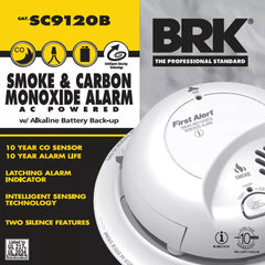 LID CORPORATION LID Corporation SC9120B Hardwired Smoke and Carbon Monoxide Alarm