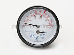 LOCHINVAR LOCHINVAR 100146999 Lochinvar Triometer Gauge 75 PSI