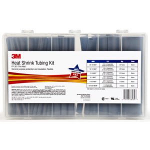 3M 3M FP0.500BK48IN-S Heat Shrink Thin-Wall Tubing