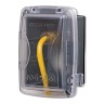 ABB ABB CKPM-BULK Single Gang Universal Medium Weatherproof Cover