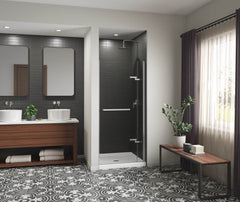 AKER BY MAAX Aker By Maax 141433-000-002 Icon Base 3636 Alcove Center Drain Shower Base White