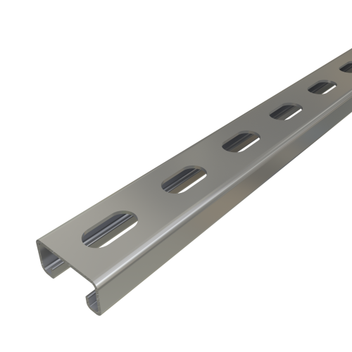 ALLIED ALLIED PS500EH-10SS Stainless Steel Slotted Channel 10 ft