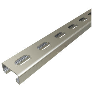 ALLIED ALLIED PS500EH-10SS Stainless Steel Slotted Channel 10 ft