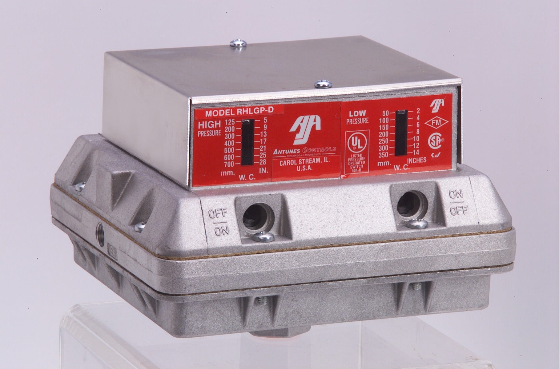 ANTUNES ANTUNES 804114301 High and Low Gas Pressure Switch