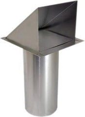 ARTIS METALS ARTIS METALS SDWVA4 Metal Wall Vent with Damper and Screen