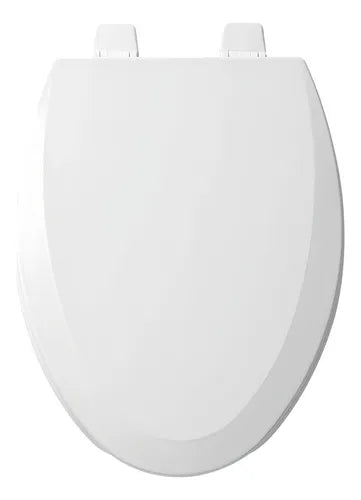 BEMIS BEMIS 7B1550TTT000 Elongated Open Front Toilet Seat in White