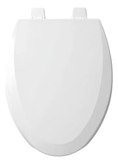 BEMIS BEMIS 7B1550TTT000 Elongated Open Front Toilet Seat in White