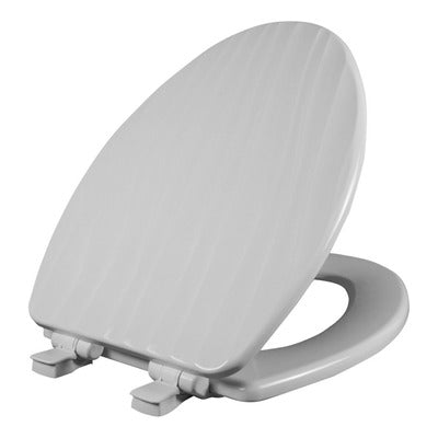 BEMIS BEMIS 7B1550TTT000 Elongated Open Front Toilet Seat in White