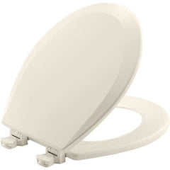 BEMIS BEMIS 500EC-346BISCUIT Round Enameled Wood Toilet Seat Biscuit
