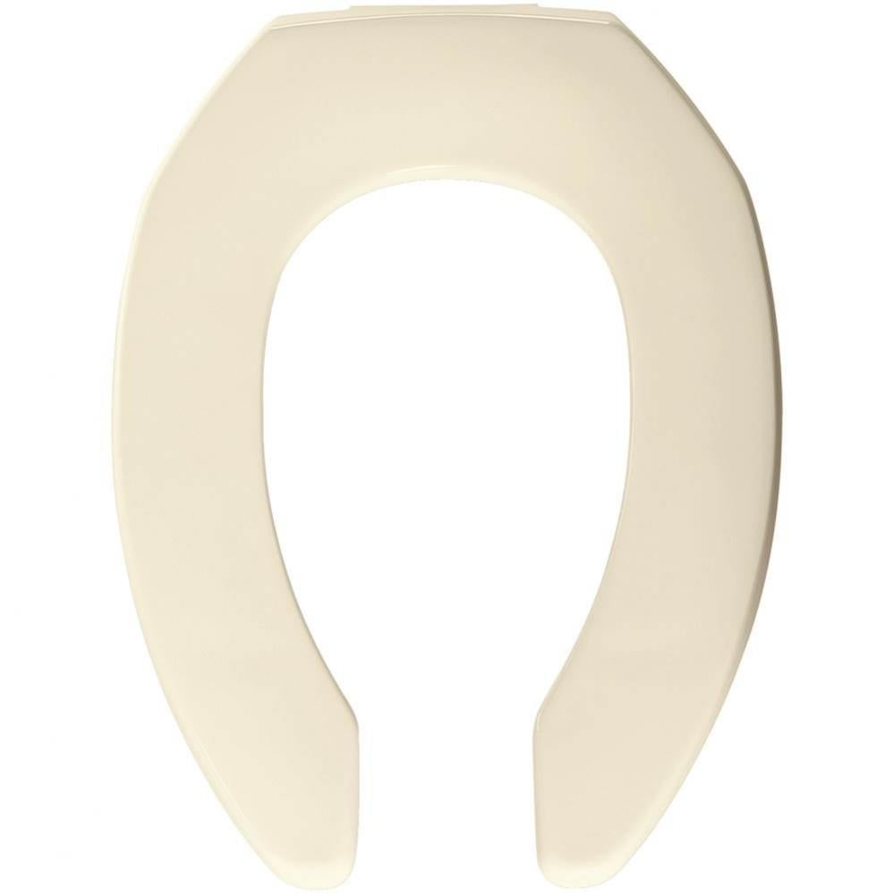 BEMIS BEMIS 2155SSCT-346 Elongated Open Front Commercial Toilet Seat