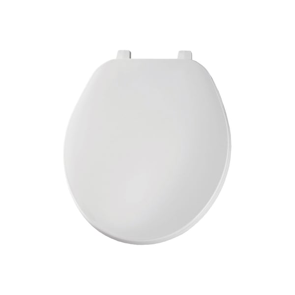 BEMIS BEMIS 70WHITE ROUND CLOSED FRONT TOILET SEAT